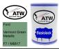 Preview: Ford, Vermont Green Metallic, F7 / M6817: 500ml Lackdose, von ATW Autoteile West.